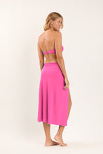 Carregar imagem no visualizador da galeria, Model Back: Rio De Sol Jupe De Page Fluity-Amor Long Skirt Knot
