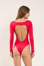Carregar imagem no visualizador da galeria, Model Back: Rio De Sol Une Pièce Hibiscus Surf
