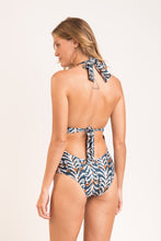 Carregar imagem no visualizador da galeria, Model Back: Rio De Sol Une Pièce Ikat Mel-Op
