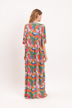 Carregar imagem no visualizador da galeria, Model Back: Rio De Sol Vêtement De Plage Jungle Long Dress
