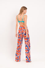 Carregar imagem no visualizador da galeria, Image 08: Rio De Sol Pantalon De Plage Leaves Wide Pants
