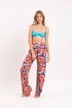 Carregar imagem no visualizador da galeria, Image 09: Rio De Sol Pantalon De Plage Leaves Wide Pants
