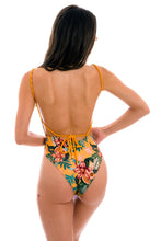 Carregar imagem no visualizador da galeria, Model Back: Rio De Sol Une Pièce Lis Ella
