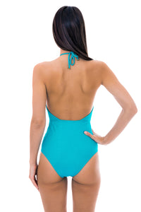 Model Back: Rio De Sol Une Pièce Radiante Azul Sensation