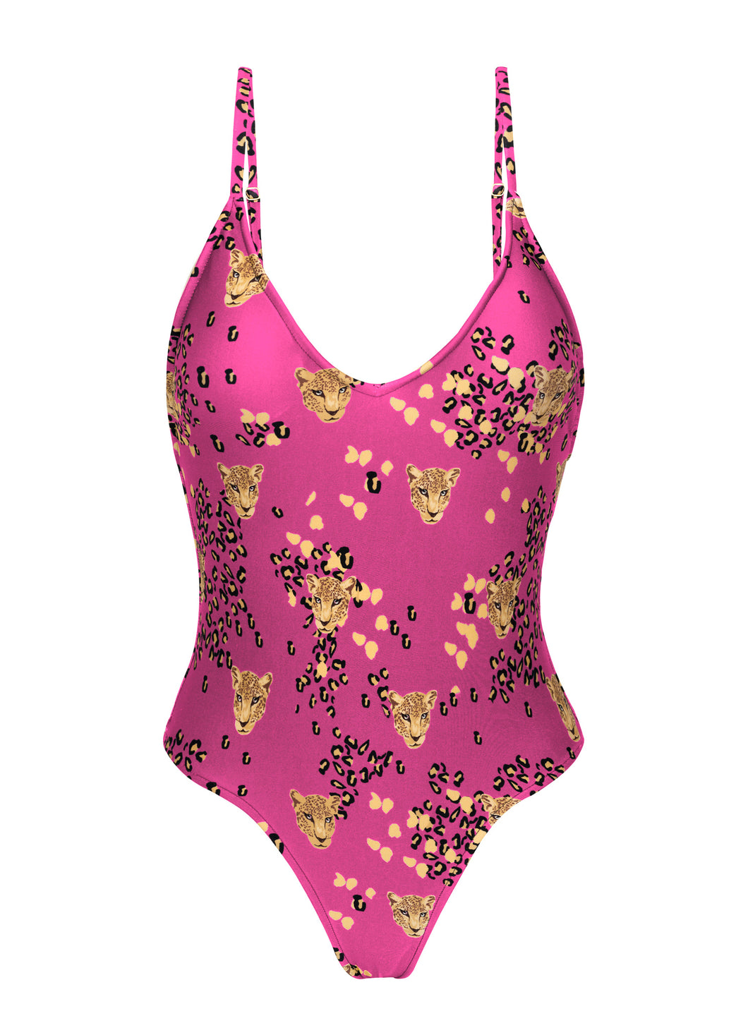 Product Front: Rio De Sol Une Pièce Roar-Pink Hype