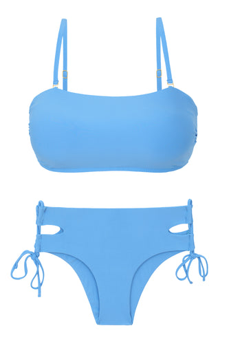 Product Front: Rio De Sol Ensemble Set Baltico Bandeau-Reto Madrid