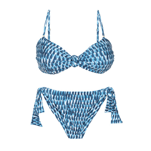 Product Front: Rio De Sol Ensemble Set Chuva Bandeau-Joy Italy