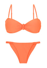 Carregar imagem no visualizador da galeria, Product Front: Rio De Sol Ensemble Set Dende Bandeau-Crispy Cheeky-Crispy
