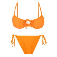 Carregar imagem no visualizador da galeria, Product Front: Rio De Sol Ensemble Set Dots-Mango Balconet-Tie Ibiza-Comfy
