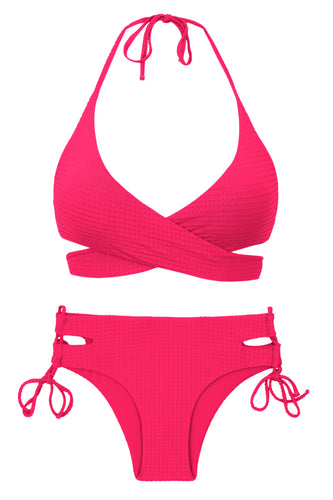 Product Front: Rio De Sol Ensemble Set Dots-Virtual-Pink Kate Madrid