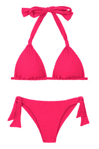 Product Front: Rio De Sol Ensemble Set Dots-Virtual-Pink Mel Italy