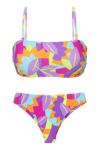 Product Front: Rio De Sol Ensemble Set Dreams Bandeau-Reto Nice-Fio