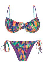 Carregar imagem no visualizador da galeria, Product Front: Rio De Sol Ensemble Set Euphoria Balconet-Tie Lacinho
