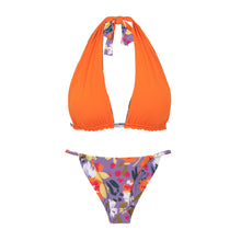 Carregar imagem no visualizador da galeria, Product Back: Rio De Sol Ensemble Set Garden-Flower Verona Cheeky-Fixa
