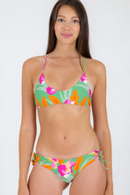 Carregar imagem no visualizador da galeria, Gallery: Rio De Sol Ensemble Set Green-Bloom Bralette Madrid
