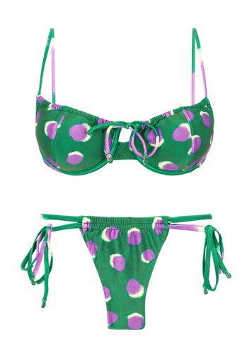 Product Front: Rio De Sol Ensemble Set Happiness Balconet-Tie Pipa