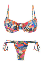 Carregar imagem no visualizador da galeria, Product Front: Rio De Sol Ensemble Set Jungle Balconet-Tie Pipa
