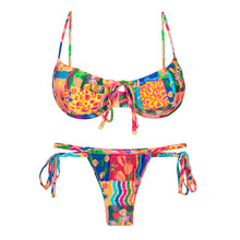Carregar imagem no visualizador da galeria, Product Front: Rio De Sol Ensemble Set Love-Trip Balconet-Tie Pipa
