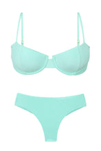 Carregar imagem no visualizador da galeria, Product Front: Rio De Sol Ensemble Set Malibu-Menta Balconet Ciao

