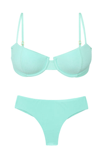 Product Front: Rio De Sol Ensemble Set Malibu-Menta Balconet Ciao