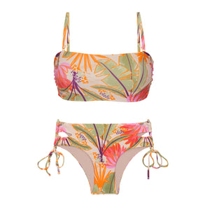 Product Front: Rio De Sol Ensemble Set Oasis Bandeau-Reto Madrid