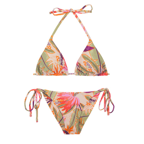 Product Front: Rio De Sol Ensemble Set Oasis Tri-Inv Cheeky-Tie