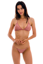 Carregar imagem no visualizador da galeria, Image 09: Rio De Sol Ensemble Set Palms-Blue Tri-Fixo California
