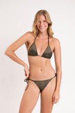 Carregar imagem no visualizador da galeria, Model Front: Rio De Sol Ensemble Set Radiante-Black Tri-Inv Cheeky-Tie
