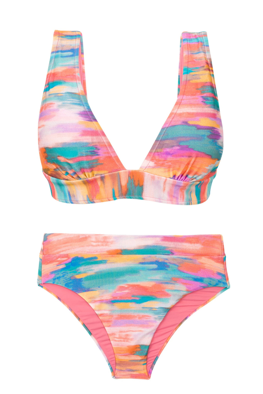 Product Front: Rio De Sol Ensemble Set River Halter-Cos Hotpant-Cos