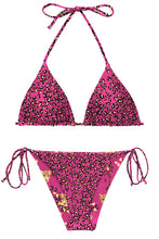 Carregar imagem no visualizador da galeria, Product Back: Rio De Sol Ensemble Set Roar-Pink Tri-Inv Ibiza-Comfy
