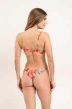 Carregar imagem no visualizador da galeria, Model Back: Rio De Sol Ensemble Set Sea-Bloom Bandeau-Joy Nice
