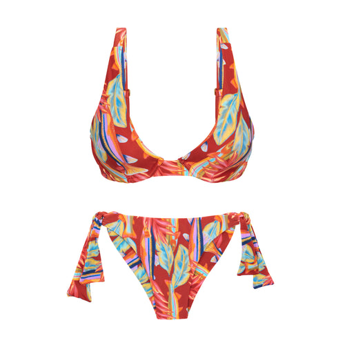 Product Front: Rio De Sol Ensemble Set Sea-Bloom Chantal Italy