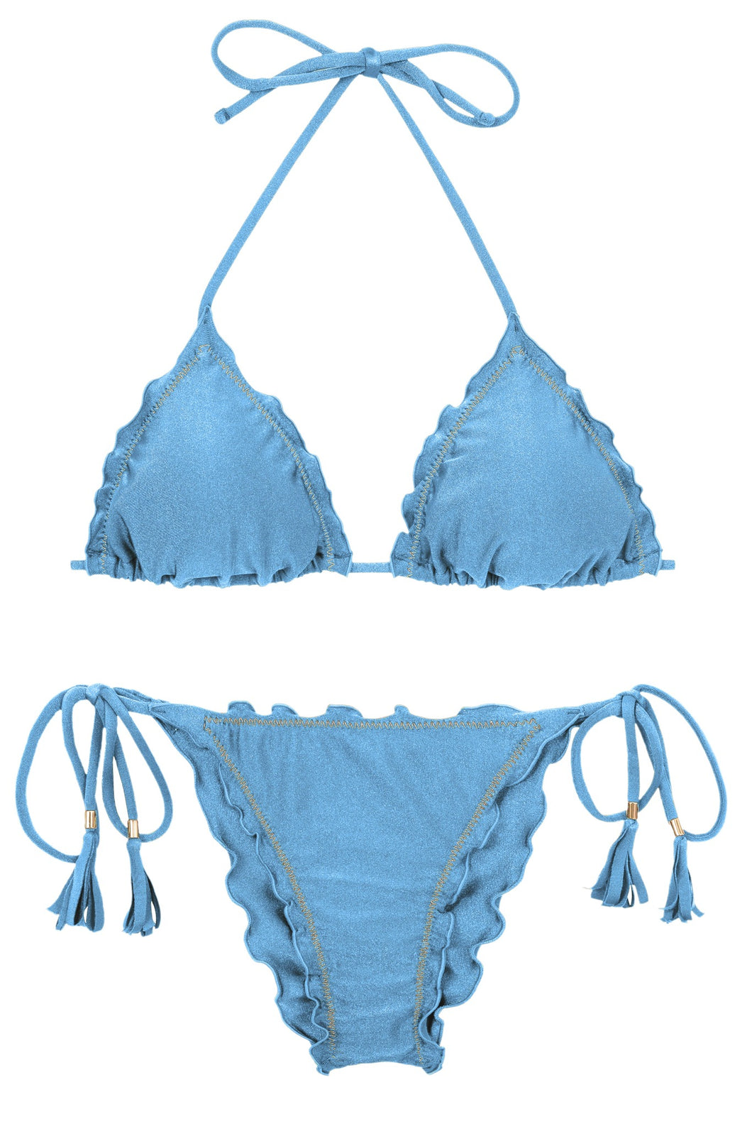 Product Front: Rio De Sol Ensemble Set Shimmer-Baltic-Sea Frufru
