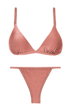 Carregar imagem no visualizador da galeria, Product Front: Rio De Sol Ensemble Set Shimmer-Copper Tri-Fixo California
