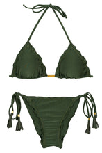 Carregar imagem no visualizador da galeria, Product Front: Rio De Sol Ensemble Set Shimmer-Croco Frufru
