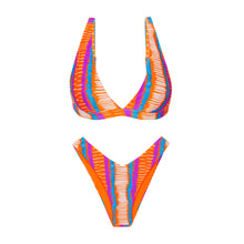 Carregar imagem no visualizador da galeria, Product Front: Rio De Sol Ensemble Set Stripes Alba Cali
