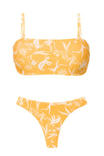 Carregar imagem no visualizador da galeria, Product Front: Rio De Sol Ensemble Set Sunny-Forest Bandeau-Reto Nice-Fio
