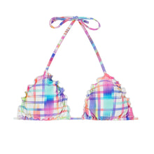 Carregar imagem no visualizador da galeria, Product Front: Rio De Sol Haut Soutien Plaid Frufru
