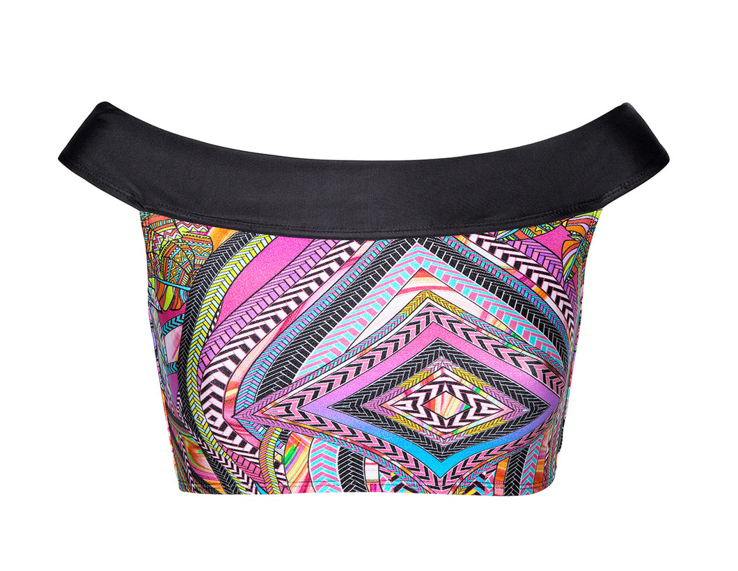 Product Front: Rio De Sol Haut Soutien Samarcanda Offshoulder