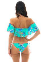 Carregar imagem no visualizador da galeria, Model Back: Rio De Sol Haut Top Acqua Flora Babado
