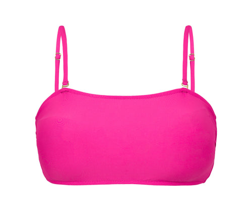 Product Front: Rio De Sol Haut Top Amaranto Bandeau-Reto