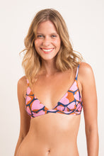 Carregar imagem no visualizador da galeria, Gallery: Rio De Sol Haut Top Amore-Pink Tri-Fixo
