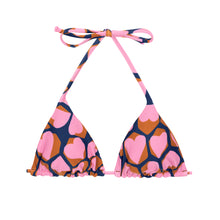 Carregar imagem no visualizador da galeria, Product Front: Rio De Sol Haut Top Amore-Pink Tri-Inv
