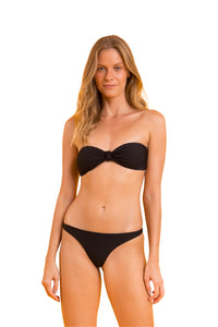 Image 04: Rio De Sol Haut Top Bora-Black Bandeau-Joy