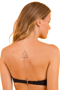 Image 07: Rio De Sol Haut Top Bora-Black Bandeau-Joy
