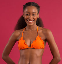 Carregar imagem no visualizador da galeria, Image 10: Rio De Sol Haut Top Dots-Orange Frufru
