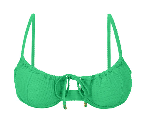 Product Front: Rio De Sol Haut Top Dots-Tambourine Balconet-Tie