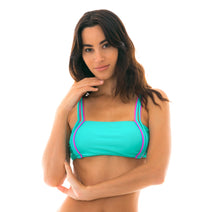 Carregar imagem no visualizador da galeria, Gallery: Rio De Sol Haut Top Duo Pink Blue
