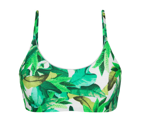 Product Front: Rio De Sol Haut Top Folhagem Laço