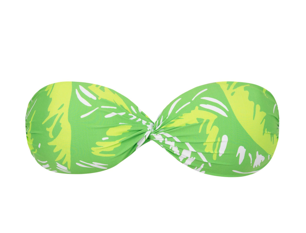 Product Front: Rio De Sol Haut Top Green-Palms Twist